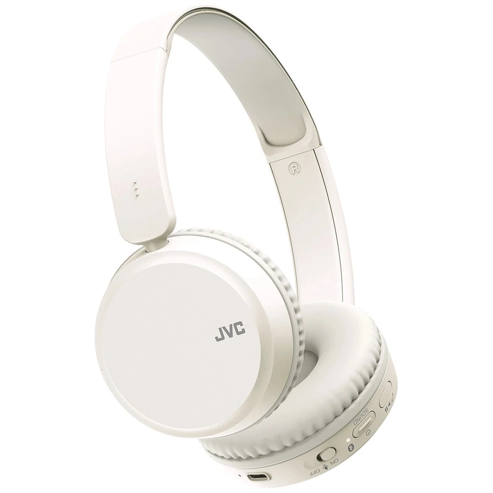 JVC HAS36WW, On Ear Wireless Bluetooth Headphones, White - Image 2