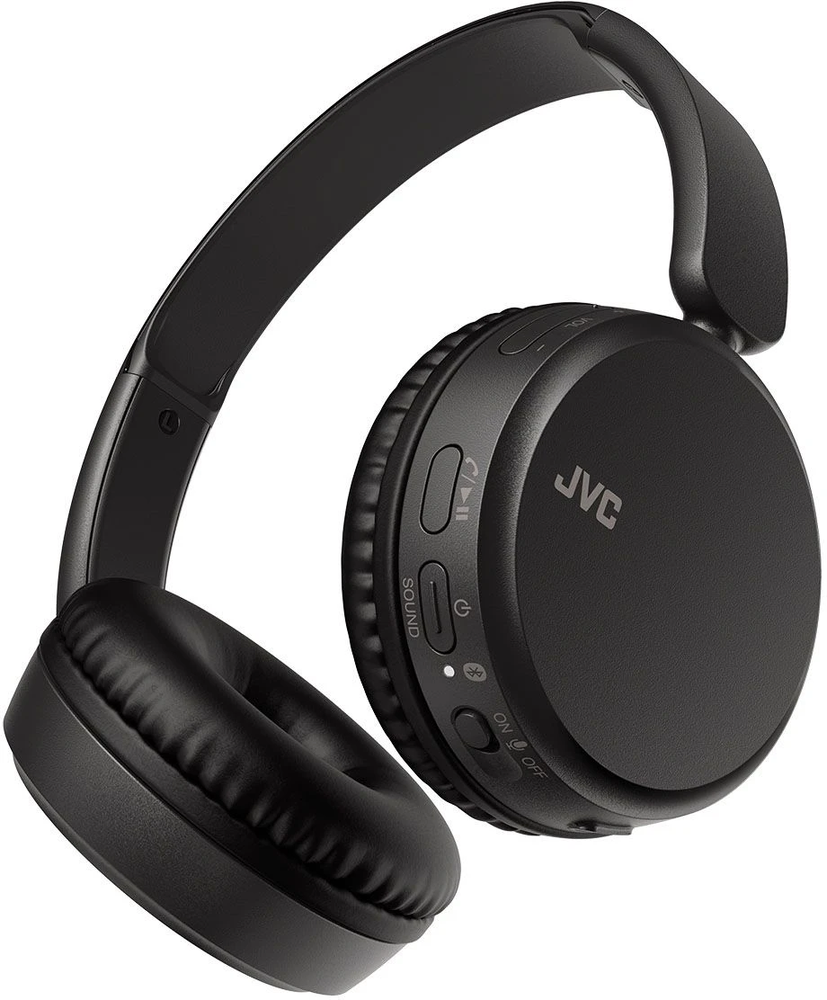 JVC HAS36WB, On Ear Wireless Bluetooth Headphones, Black - Image 2