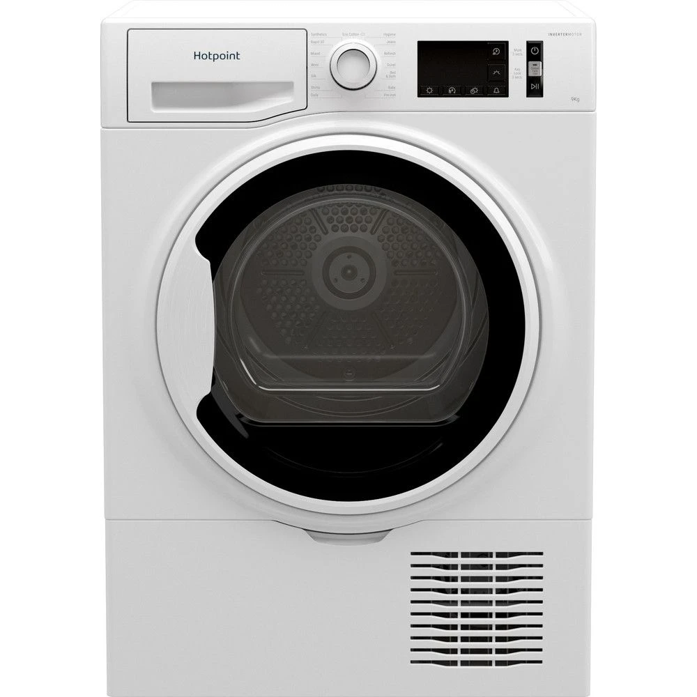 Hotpoint H3D91WBUK, 9KG, Sensor Condenser Dryer, White