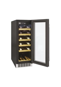 Hoover HWCB30UKN, 19 Bottle Wine Cooler, Black