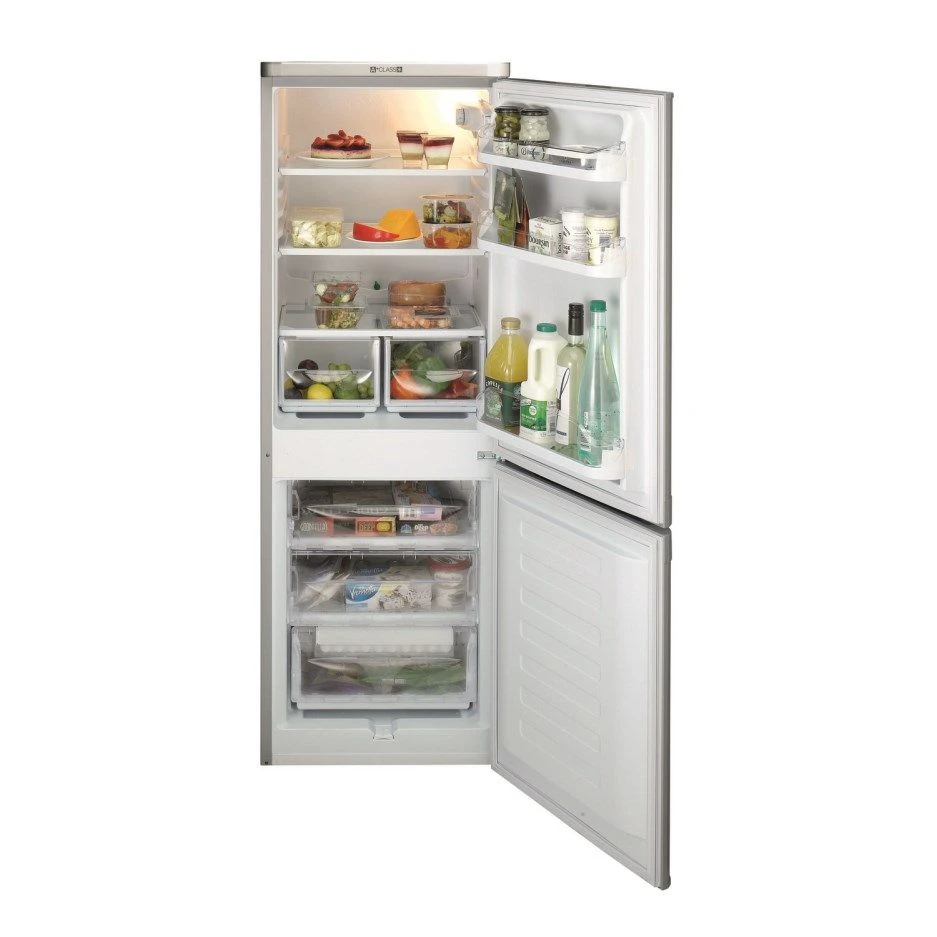 Indesit IBD5515S1, 157 X 55cm, 60/40, Fridge Freezer, Silver - Image 2