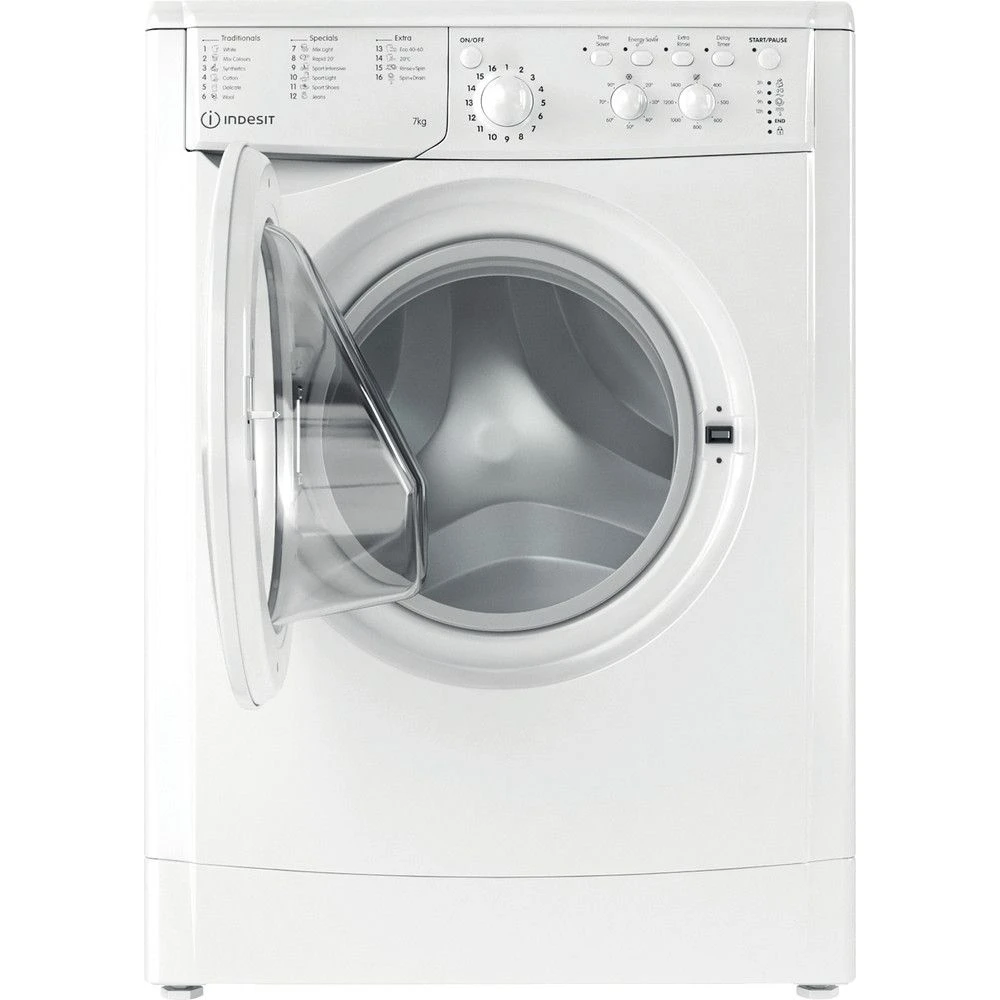 Indesit IWC71453WUKN, 7KG, 1400rpm, Washing Machine, White - Image 2