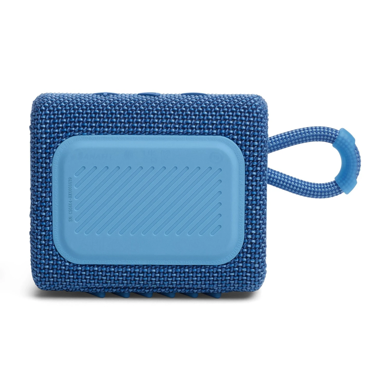 JBL JBLGO3ECOBLU, GO3 Eco Blue Waterproof Portable Speaker - Image 2