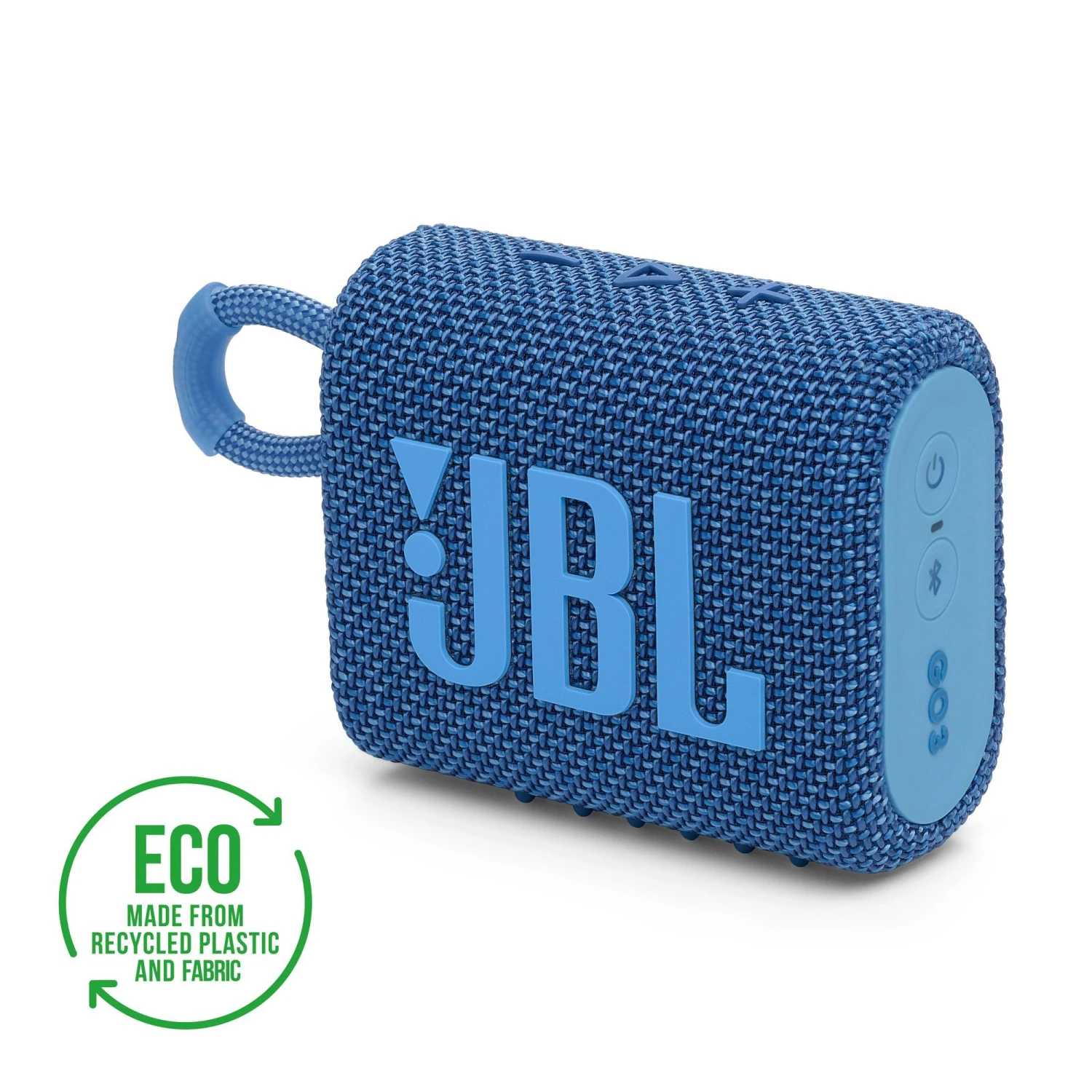JBL JBLGO3ECOBLU, GO3 Eco Blue Waterproof Portable Speaker - Image 8