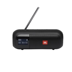 JBL JBLTUNER2BLK, Tuner 2 Portable Bluetooth Speaker With Tuner