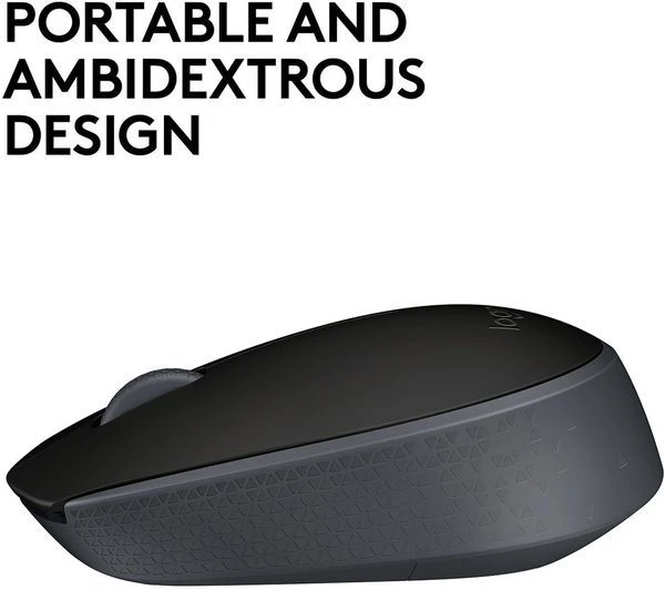 Logitech M171, Wireless Optical Mouse, Black - Image 3