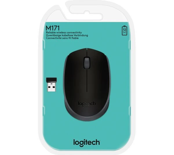 Logitech M171, Wireless Optical Mouse, Black - Image 6