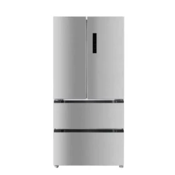 Powerpoint P9818SKHGIFD, 510L French Door Fridge Freezer, Inox