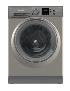 Hotpoint NSWM845CGGUKN, 8KG, 1400rpm, Washing Machine, Graphite