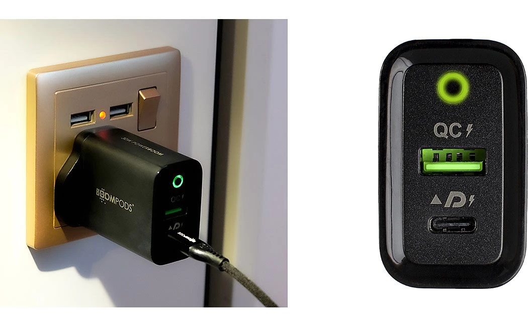 BoomPods PowerBoom PBPBUK, 30W USB-C Super Wall Charger Plug - Image 3