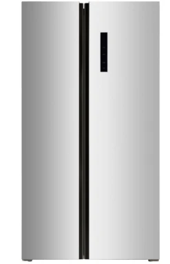 Powerpoint P9917SKIN, 178 X 91cm, American Fridge Freezer, Inox