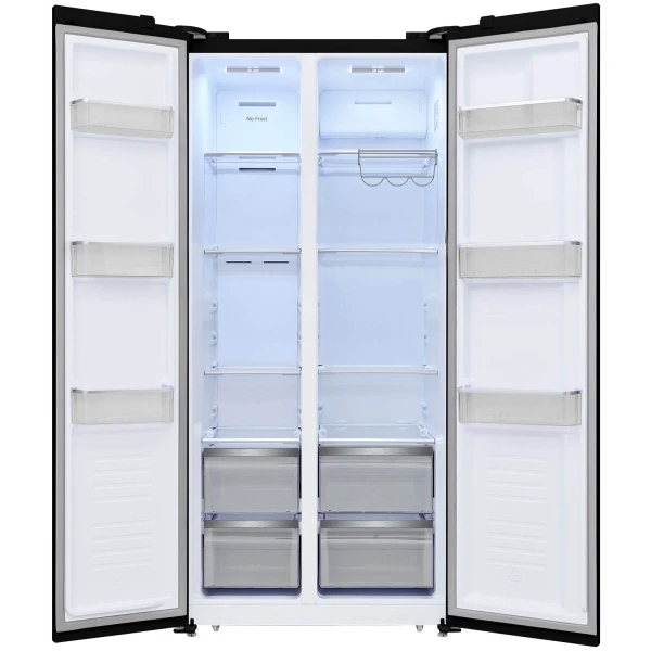 Powerpoint P9917SKGRB, 178 X 91cm, American Fridge Freezer, Graphite - Image 2