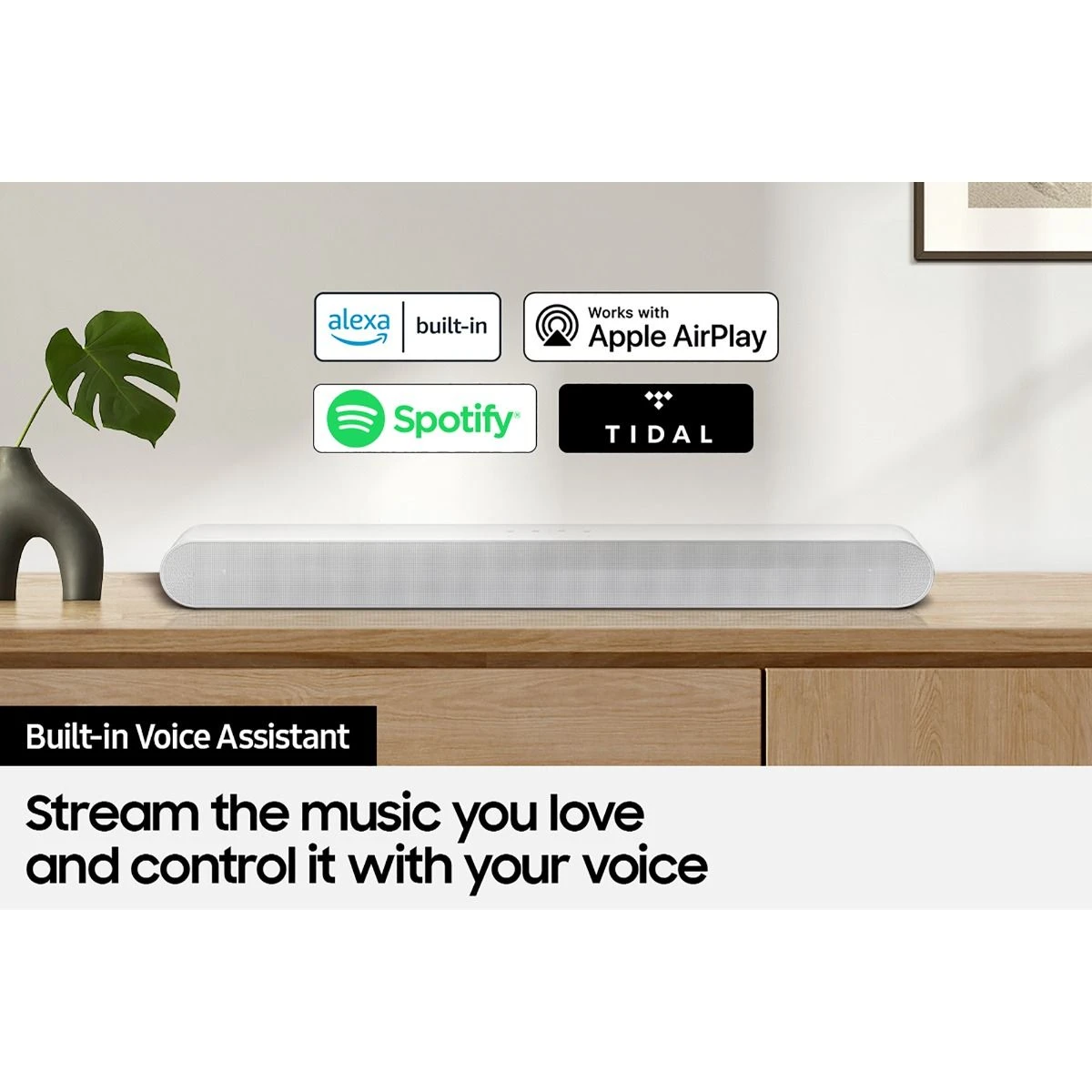 Samsung HWS61BXU, 5.0 All-in-One Soundbar W/ Dolby Atmos, White - Image 6