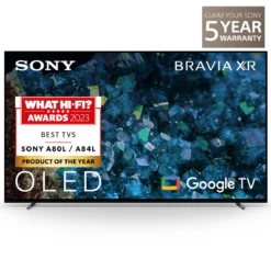 Sony BRAVIA XR XR-55A84L, 55" OLED, 4K HDR, Google TV (2023)