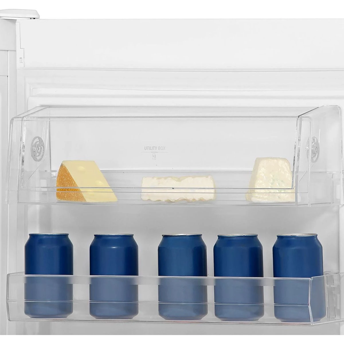 Hotpoint, SH6A1QGRDUK1, 167 X 60cm, Larder Fridge, Graphite - Image 3