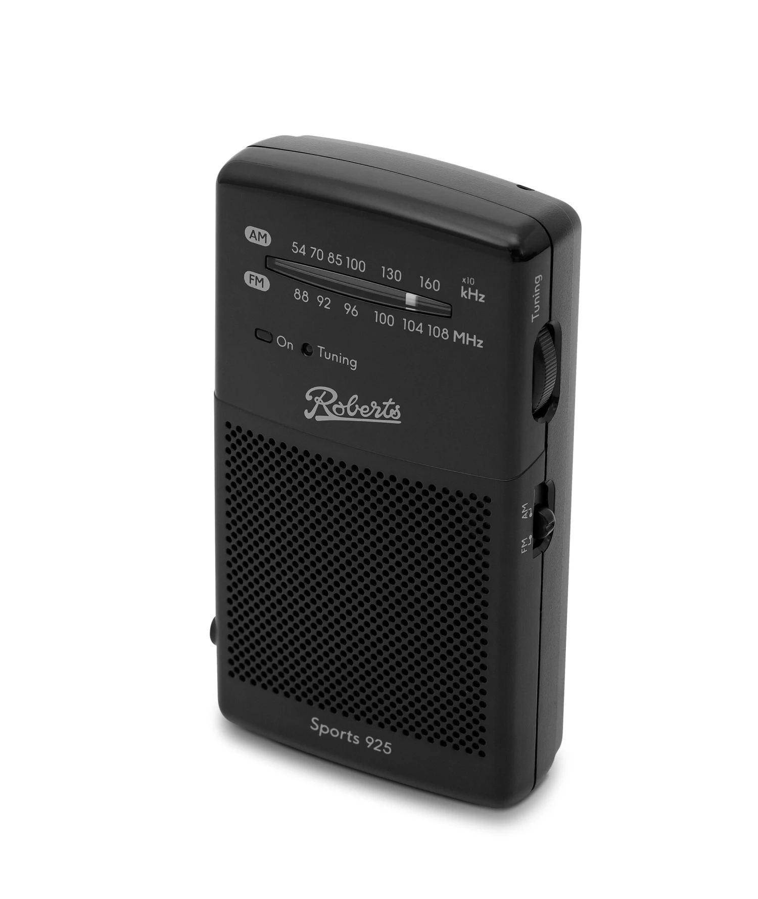 Roberts SPORTS925, Black, Portable Radio