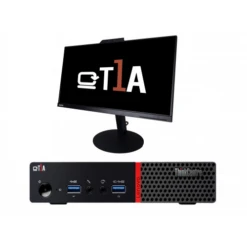 T1A REFURBISHED Lenovo, Intel I5-6500 8GB/512GB SSD, PC & Monitor Bundle