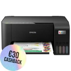 Epson® Epson ET2810, EcoTank All-in-One Wireless Inkjet Printer, Black