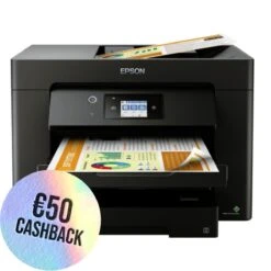 Epson® Epson WF7830DTWF, Workforce A3 Duplex Multifunction Printer, Black