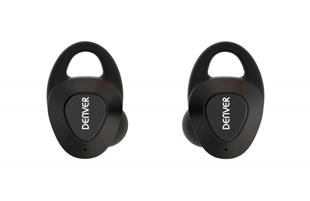 DENVER TWE52, Truly Wireless Bluetooth Earbuds W/ Charging Case, Black - Image 3