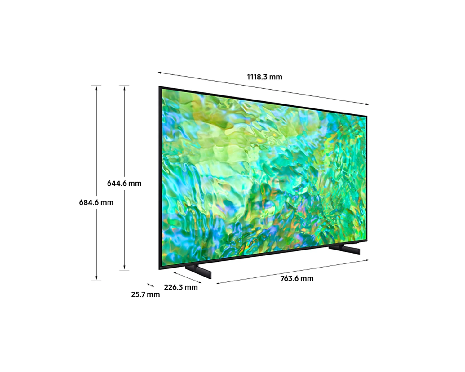 Samsung UE50CU8070UXXU, 50", HDR 4K Smart TV (2023) - Image 3