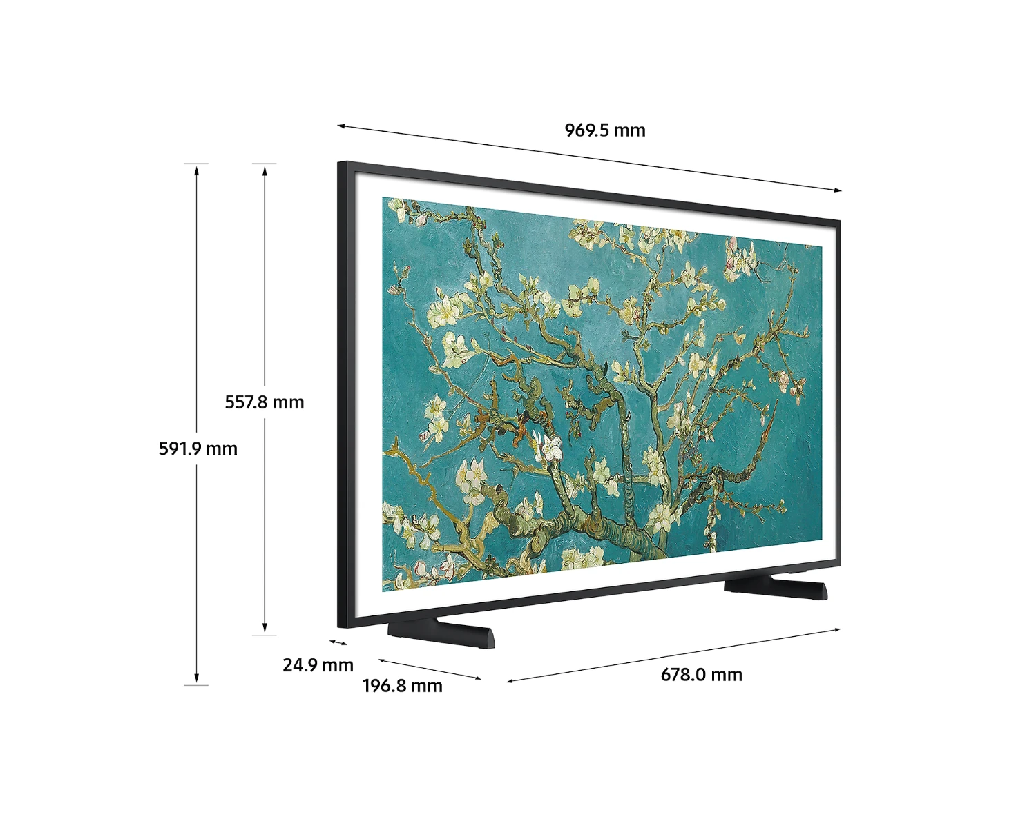 Samsung The Frame LS03B QE50LS03BGUXXU, 50", 4K Smart QLED TV (2023) - Image 4