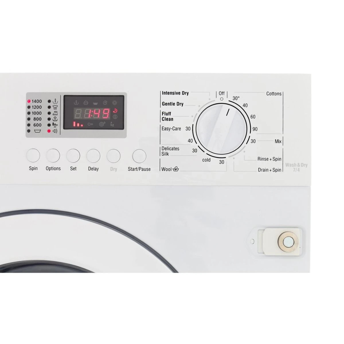 Neff V6320X1GB, 7KG/4KG, 1400RPM, Integrated Washer Dryer, White - Image 2