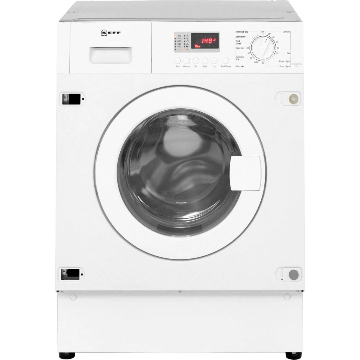 Neff V6320X1GB, 7KG/4KG, 1400RPM, Integrated Washer Dryer, White