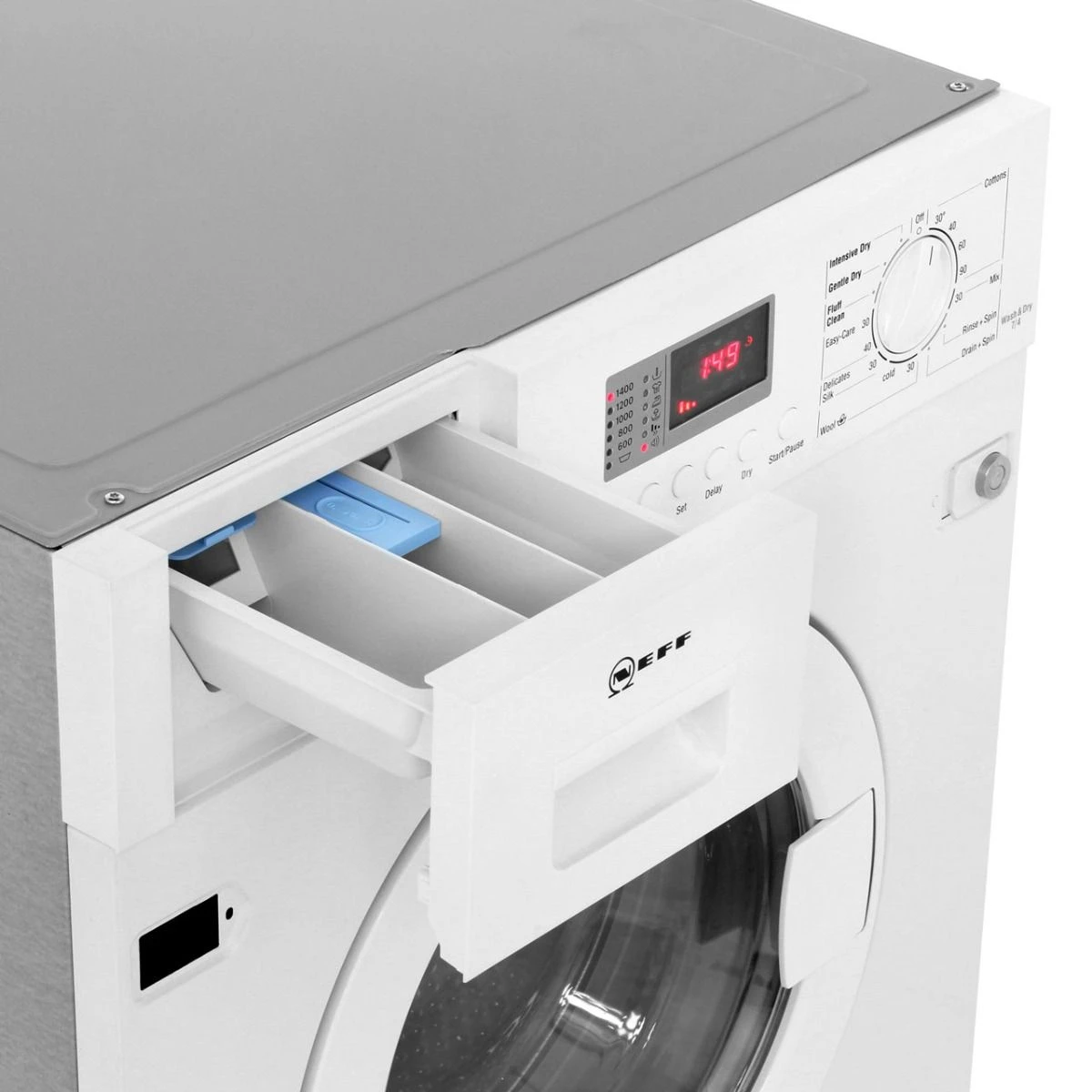Neff V6320X1GB, 7KG/4KG, 1400RPM, Integrated Washer Dryer, White - Image 5