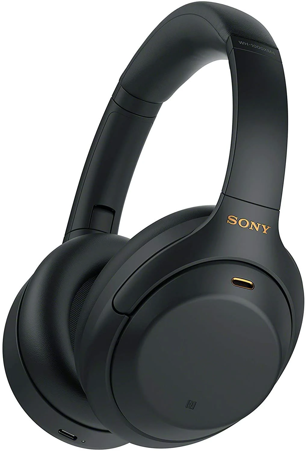 Sony WH1000XM4BCE7, Wireless Over-Ear Noise Cancelling Headphones, Black - Image 2