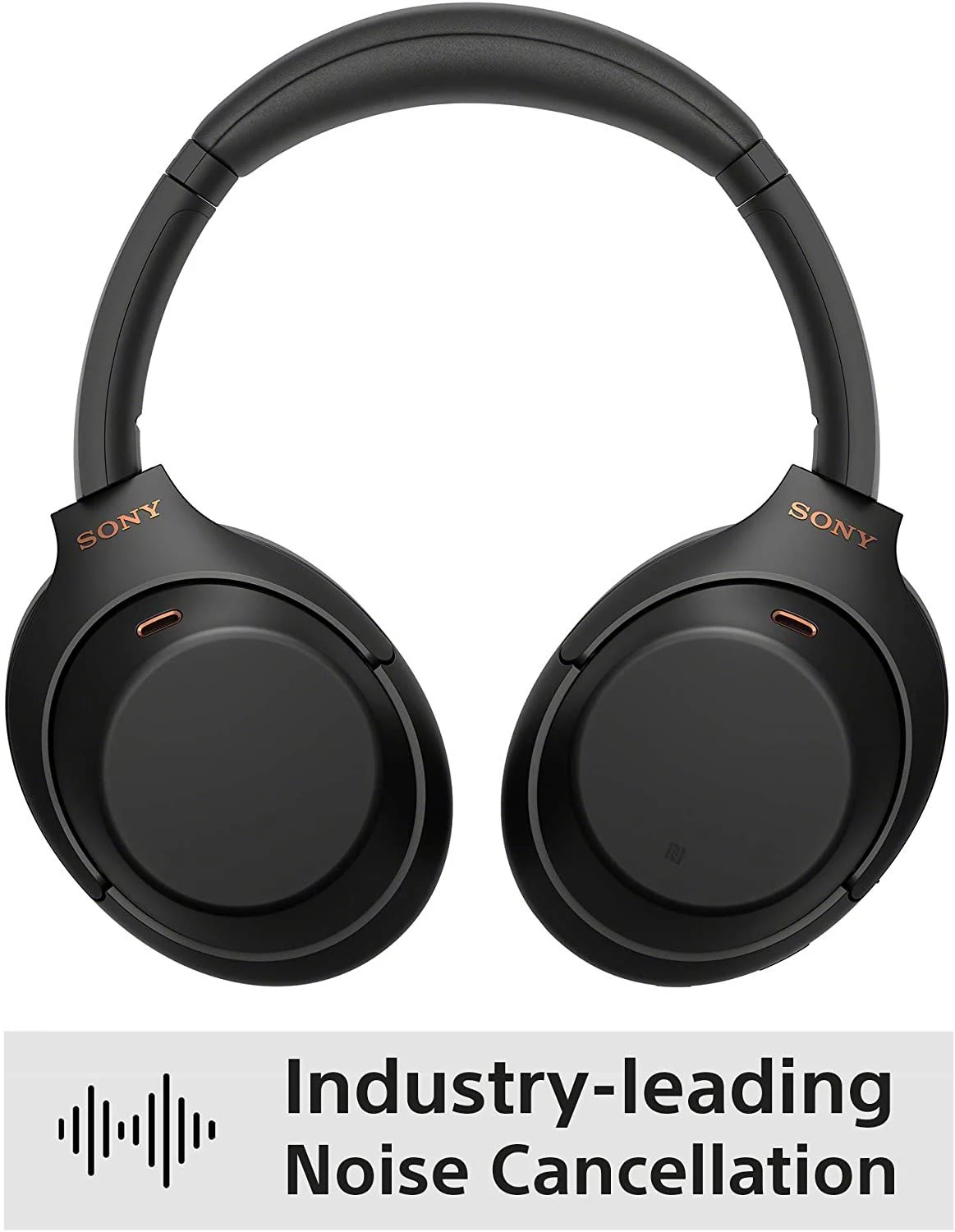 Sony WH1000XM4BCE7, Wireless Over-Ear Noise Cancelling Headphones, Black - Image 3