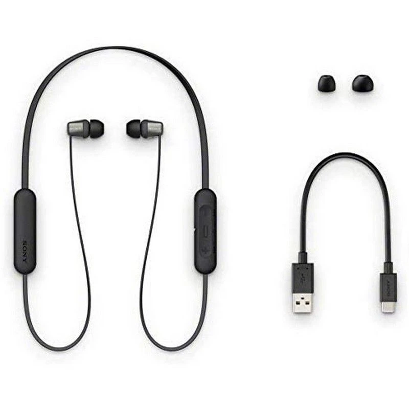 Sony WIC310BCE7, Wireless In-Ear Headphones, Black - Image 4
