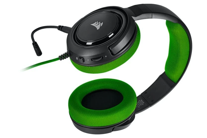 Corsair HS35 106CA9011197, Stereo Gaming Headset, Green - Image 5