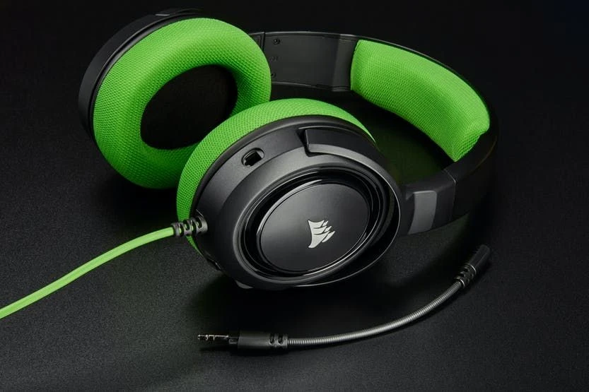 Corsair HS35 106CA9011197, Stereo Gaming Headset, Green - Image 4